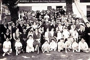 Roseville - Banquet des Freres Provencaux - 1932